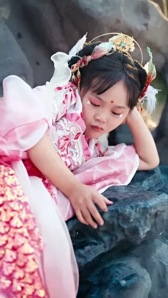 หนูน้อยบ้านไร่คือปลาคาร์ปนำโชค