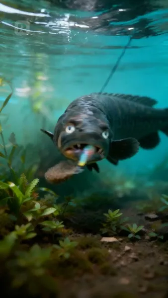 เกิดใหม่เป็นปลา ทำนักตกปลาแทบร้อง