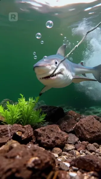 เกิดใหม่เป็นปลา ทำนักตกปลาแทบร้อง