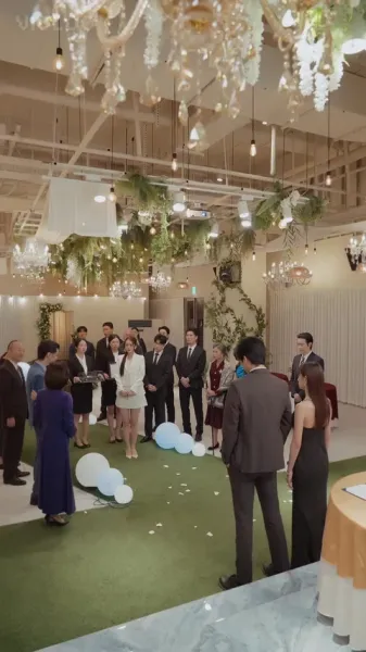 การขอแต่งงานดั่งพายุลม